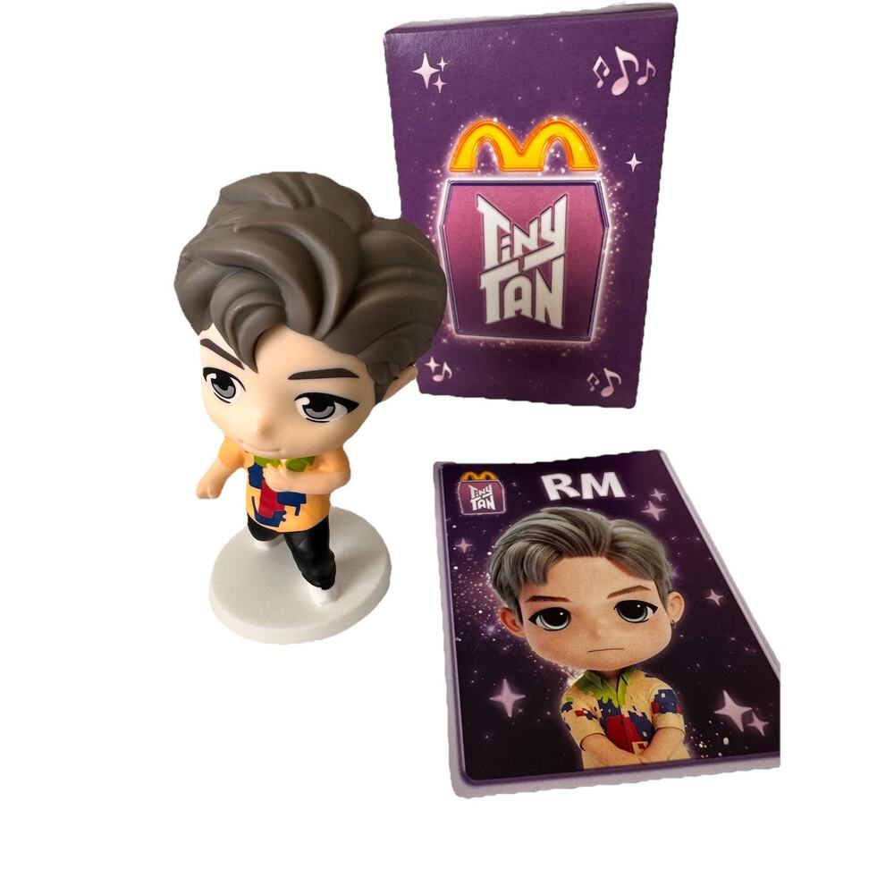 McDonald's RM TINY TAN x BTS Happy Meal Toy Limited Edition